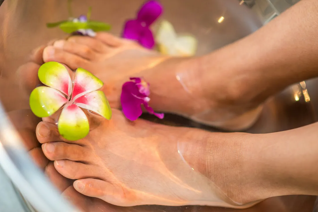 Bains de Pieds aux Herbes